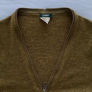 XS Wool blend olive green sweater